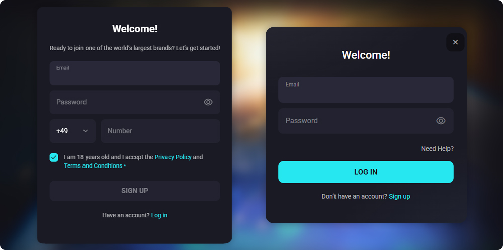 Nova Dreams Casino Login and Registration